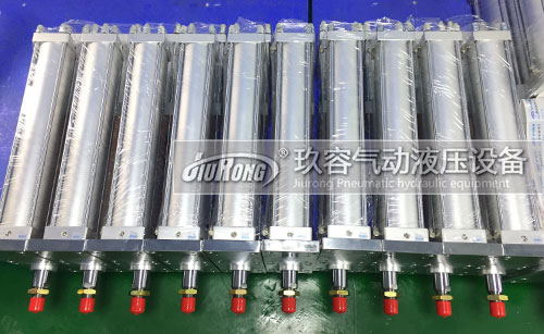 10台产品成型用紧凑并排式菠萝福利导航缸产品图